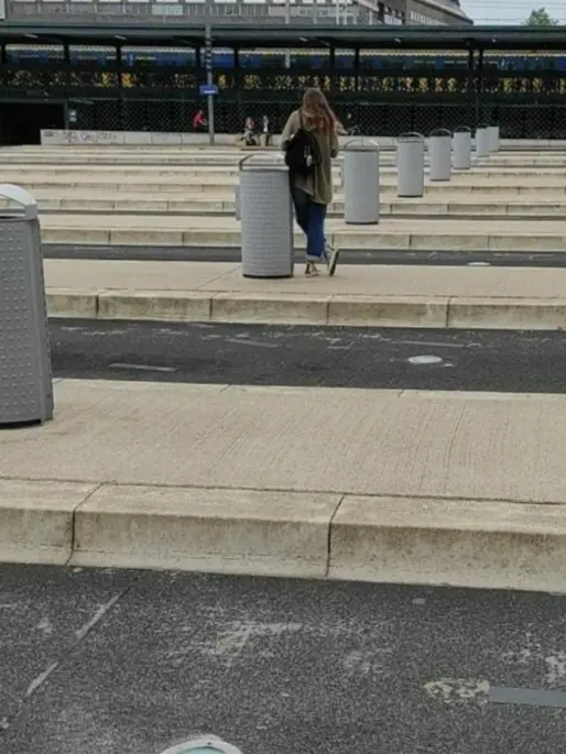 Afvalbakken in Enschede