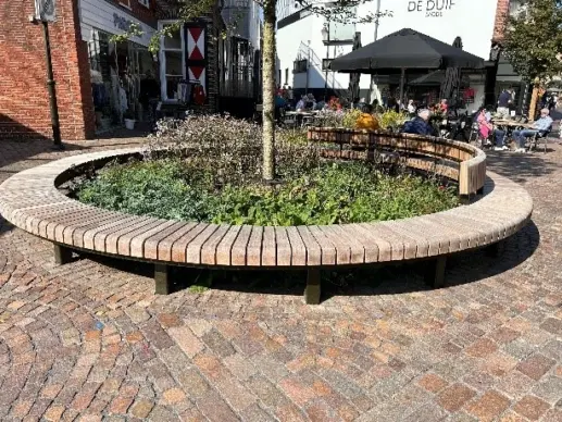 Stadtzentrum Flächenentsiegelung Plane Deluxe