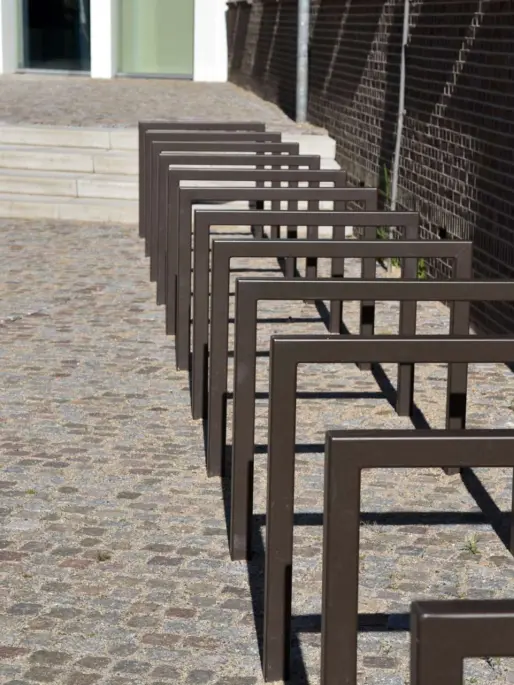 Fahrradbügel Square Doppel Grijsen