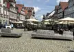 Celle Großer Plan Sonderbank Serie Plane Solid 3 Grijsen Stadtmobiliar