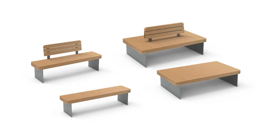 Buitenbanken Rondure Grijsen 2