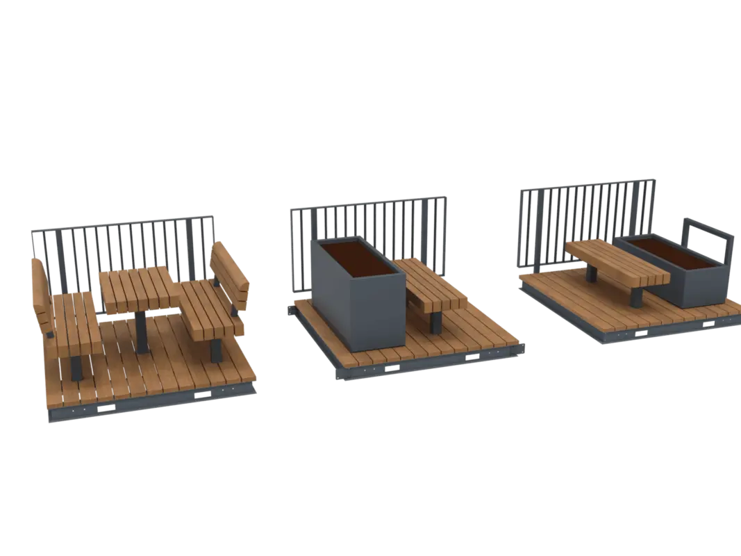 Parklet Geldern concept B render2 881