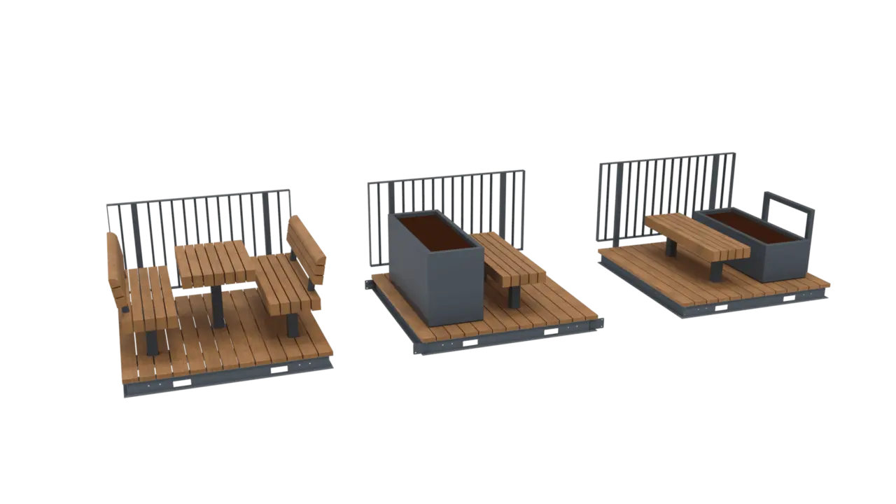 Parklet Geldern concept B render2 881