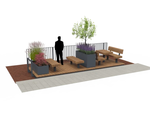 Parklet Geldern concept B render1 875