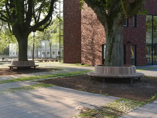 Ons verhaal Oplossing op maat aangepaste maatvoering diameter boombanken