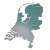 Rayonindeling Nederland