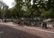 Frederiksplein maatwerk podium hout Amsterdam 2