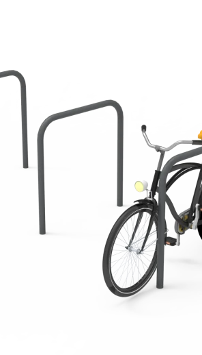 Fietsbeugels in de openbare ruimte
