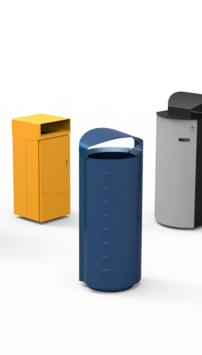 Afvalbakken voor de openbare ruimte