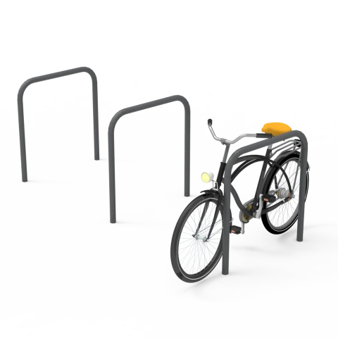 Fietsbeugels in de openbare ruimte