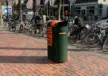 Statiegeldbeugel / Doneerring voor plastic statiegeldflesjes aan afvalbakken 1