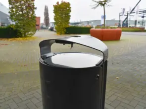 Vuurwerkafdekplaat Afvalbak voor de openbare ruimte