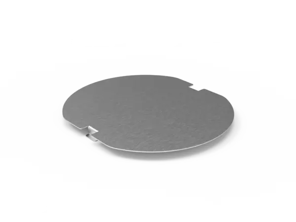 Vuurwerkafdekplaat Afvalbak maattekening