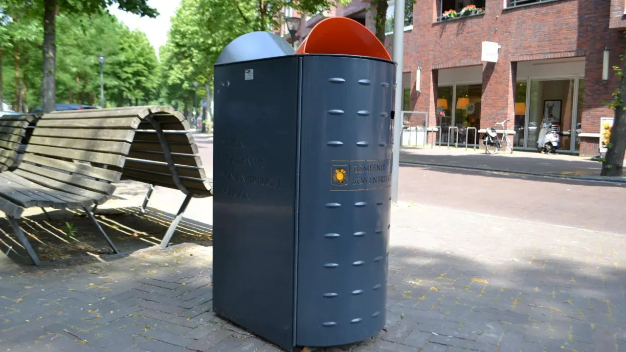 Afvalbak Column 200 voor de openbare ruimte