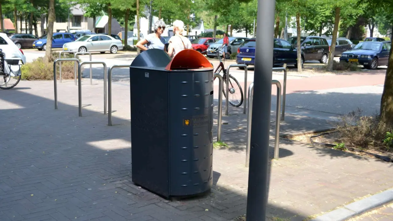 Afvalbak Column 200 voor de openbare ruimte