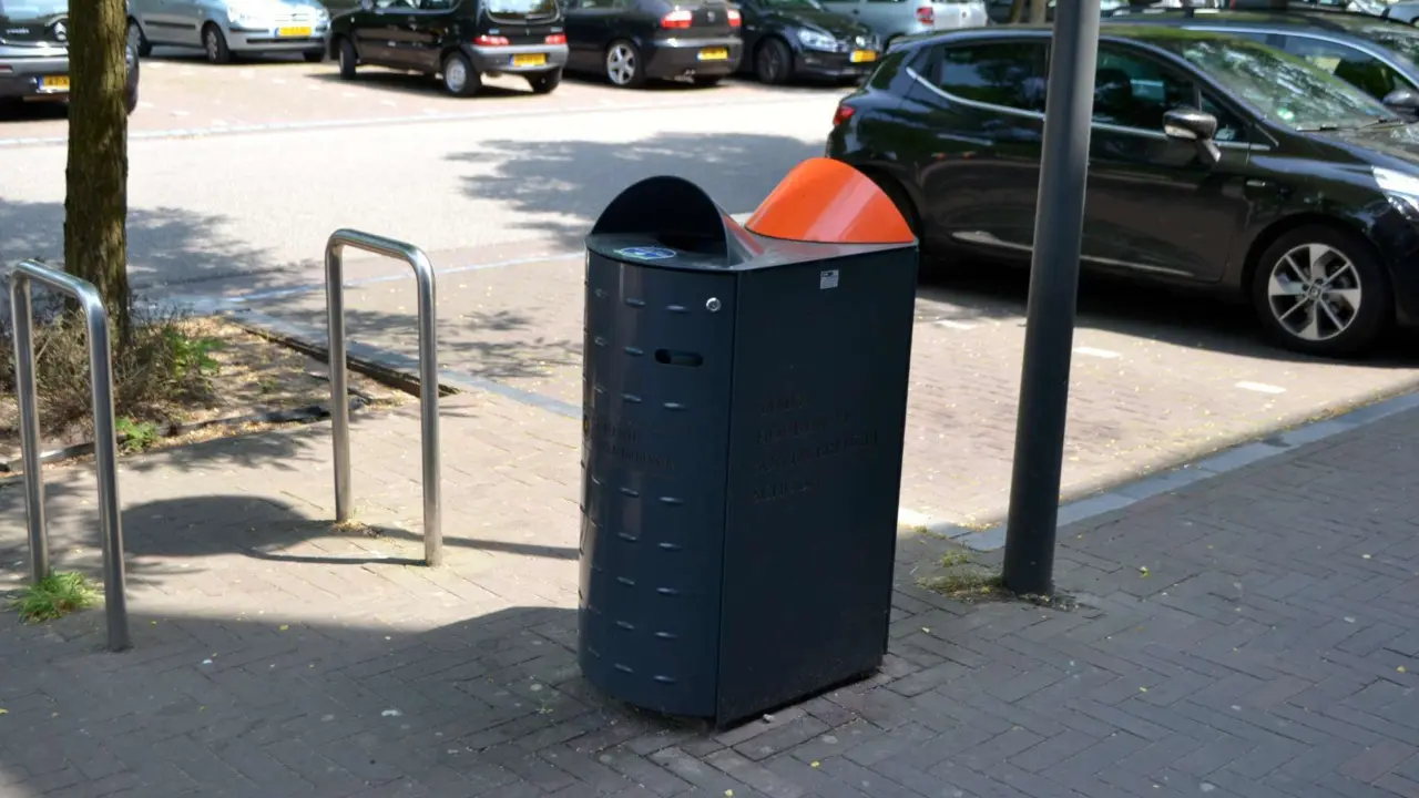 Afvalbak Column 200 voor de openbare ruimte