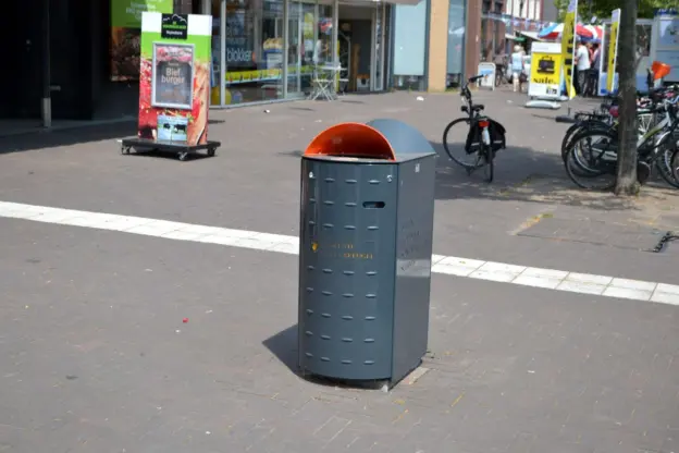 Afvalbak Column 200 voor de openbare ruimte