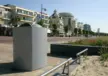 Afvalbak straatmeubilair column 240liter staal noppen 7