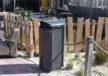 Litter bin Constructo 202 with ashtray