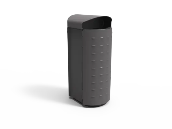 Product render Constructo 202 litter bins Grijsen Park Straatdesign 2