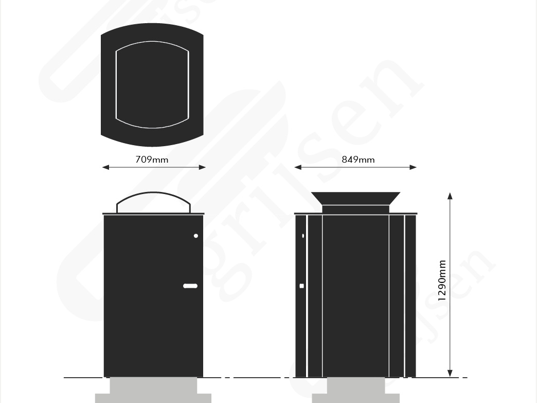 dimensional drawing Constructo 240