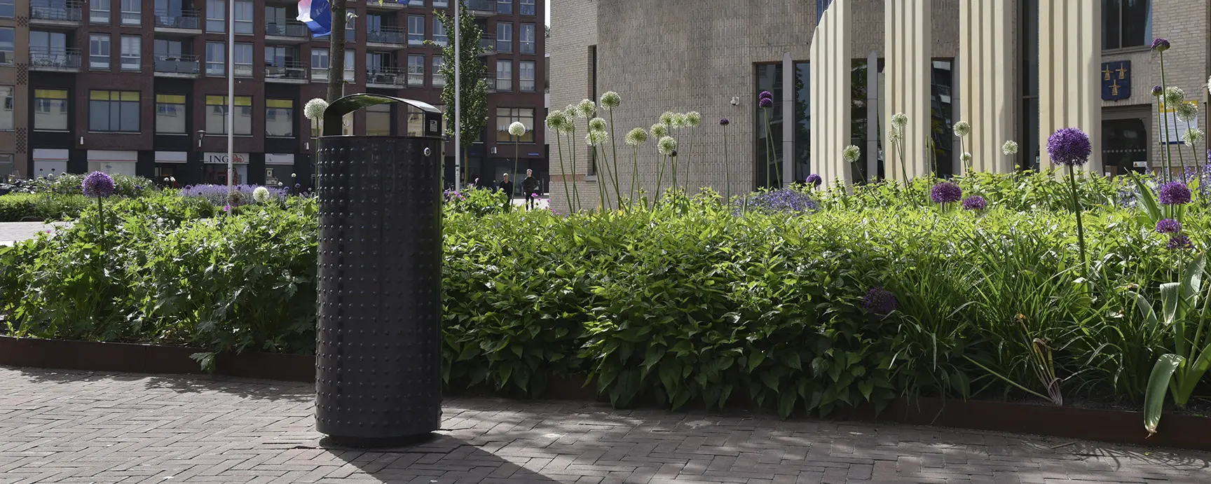 Afvalbak Constructo 70 voor de openbare ruimte