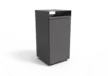 Afvalbak Quadrat 142 productrender