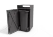 Afvalbak Quadrat 142 rolcontainer productrender