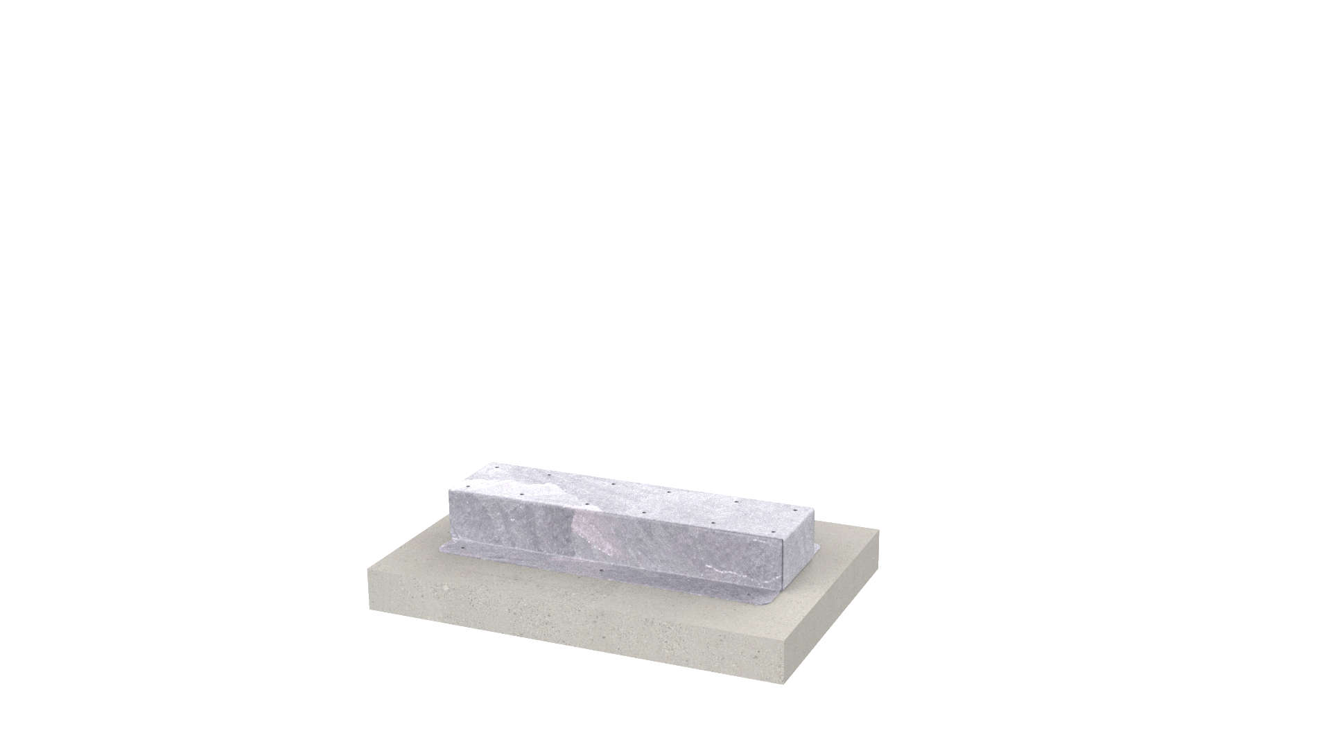 Afvalbak Quadrat 72 gekoppeld trio plaatsing
