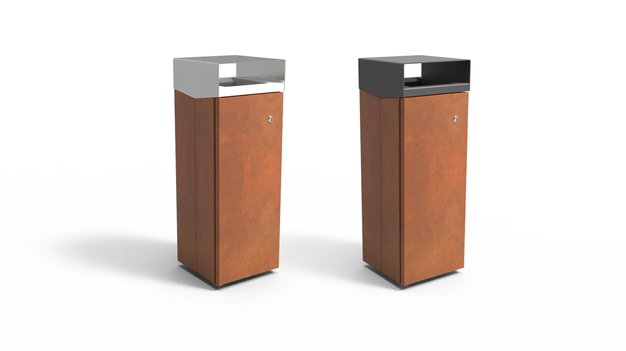 Quadrat 72 Corten RVS RVS gecoat copy