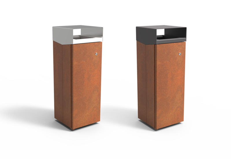 Quadrat 72 Corten RVS RVS gecoat copy