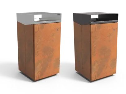 Afvalbak Quadrat Eco 142 uitvoeringen productrender