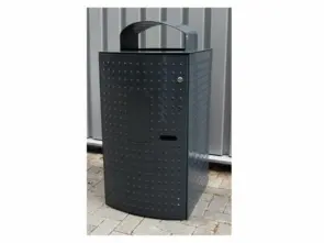 Afvalbak Column 120 met Constructo kap gerefurbisht