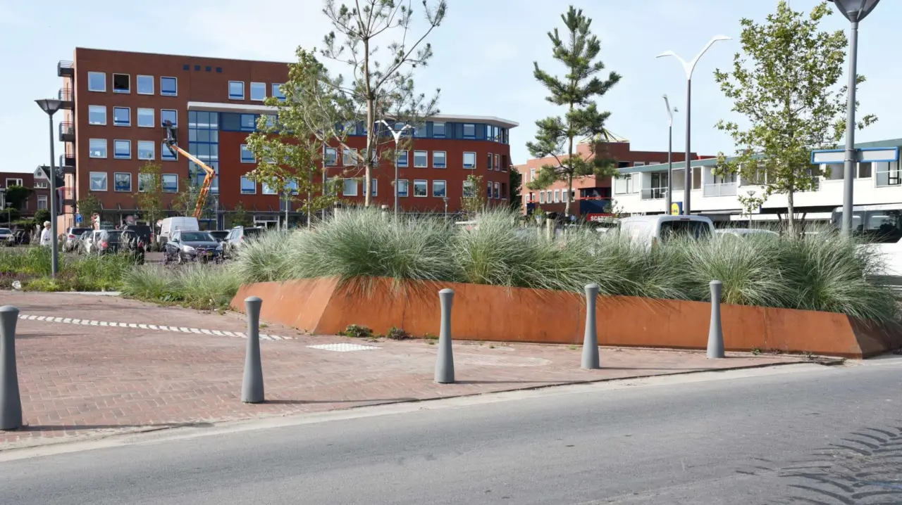 Afzetpaal Cono voor de openbare ruimte