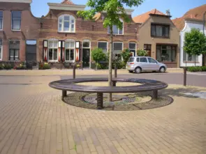 Boombank Wenters enkelzits voor de openbare ruimte 2