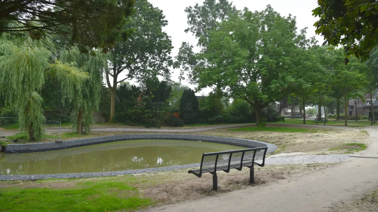 Buitenbank Cruzado met rugleuning 3
