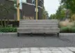 Parkbank Edge 2200 1 Grijsen Stadtmobiliar