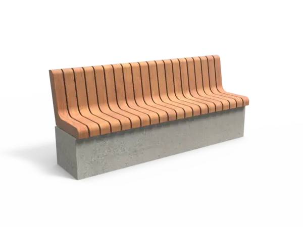 Buitenbank Grid Element 6 productrender