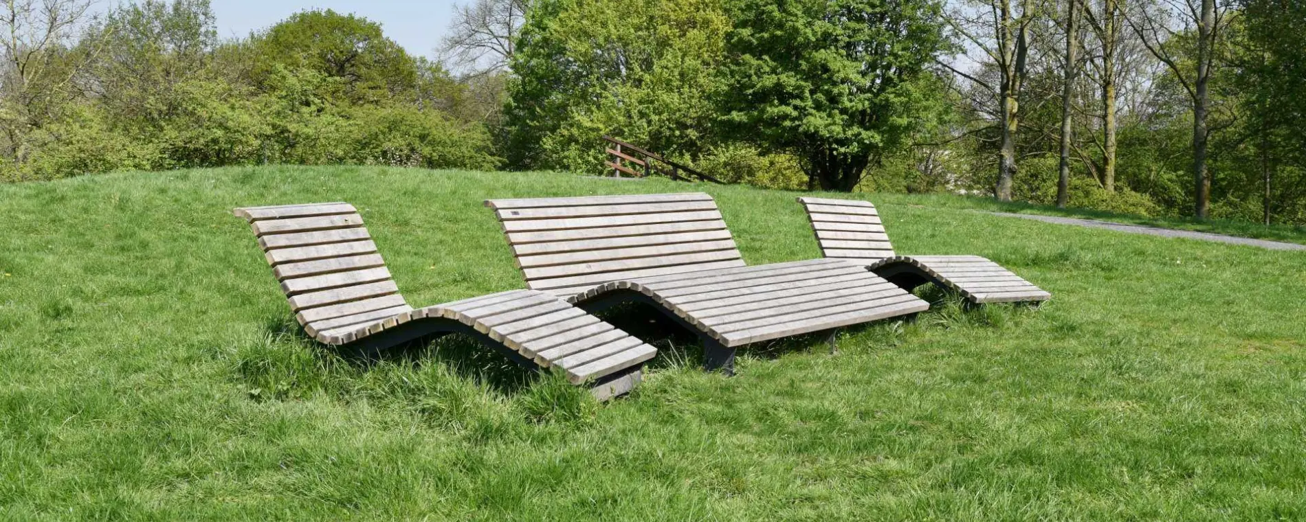 Buitenbank Notaris ligbed Duo
