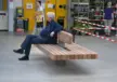 Buitenbank Plane II dubbelzits met rugleuning