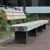 Buitenbank Plane Plus enkelzits met rugleuning B