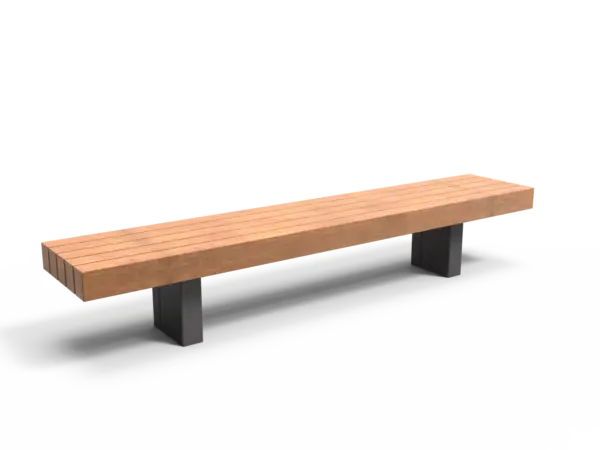 Productrender Plane enkelzits Plus Buitenbanken Grijsen Park Straatdesign 2