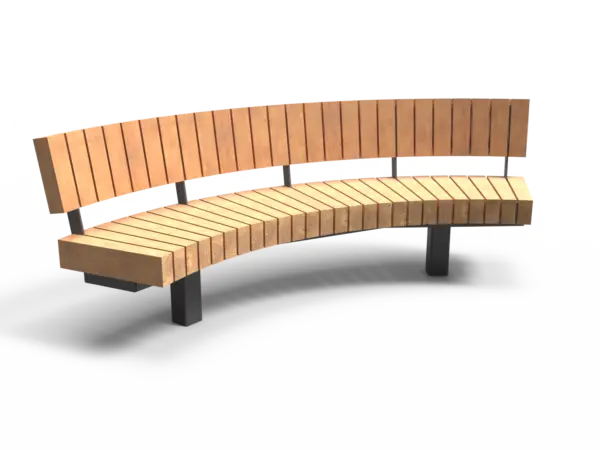Productrender Plane gebogen met rug
