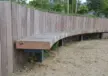 Gebogen Plane enkelzits zonder rugleuning 5