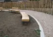 Gebogen Plane enkelzits zonder rugleuning 8