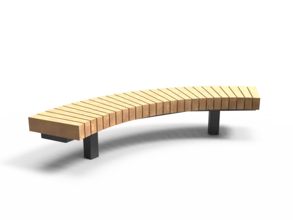 Productrender Plane gebogen zonder rug