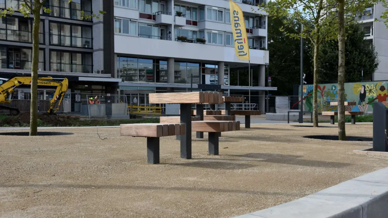 Picknickset Plane duo voor de openbare ruimte 2