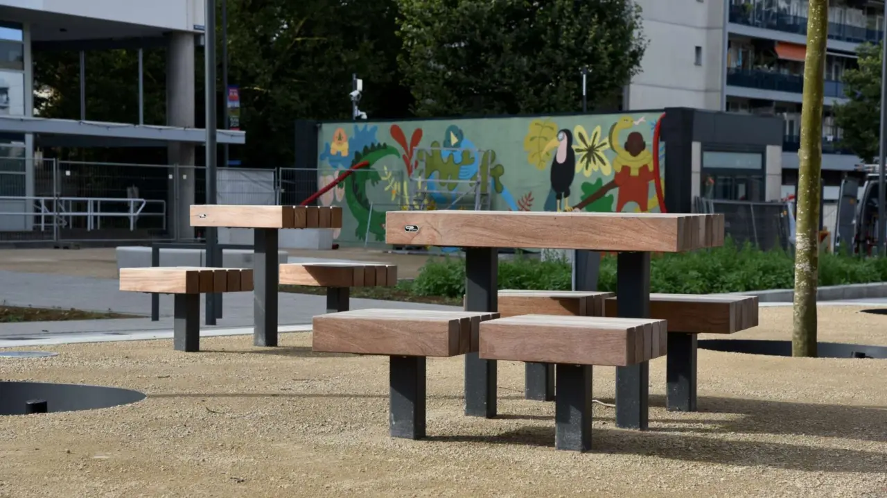 Picknickset Plane Swing voor de openbare ruimte 5