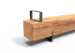 Productrender Pure armleuning Grijsen