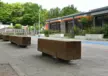Buitenbank Pure Eco enkelzits 1500